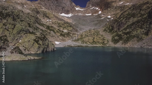 Obraz French alps mountain view