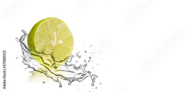Fototapeta Lemon / Lime juice splash 