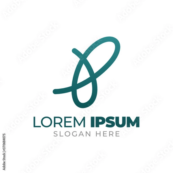 Fototapeta Abstract rope logo