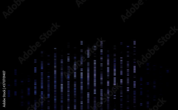 Fototapeta Dark BLUE vector layout with flat lines.