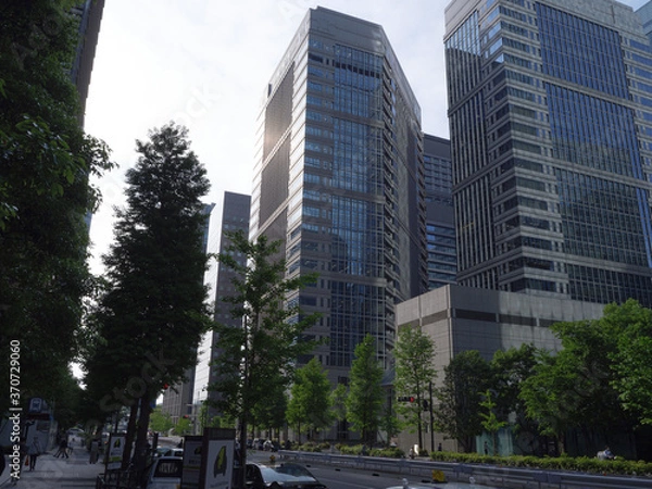 Fototapeta 丸の内・大手町のオフィス街