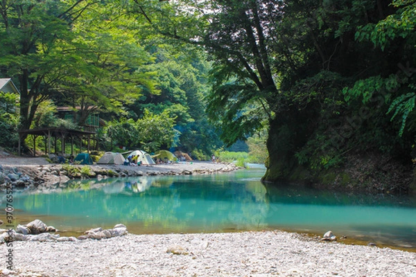 Fototapeta キャンプ