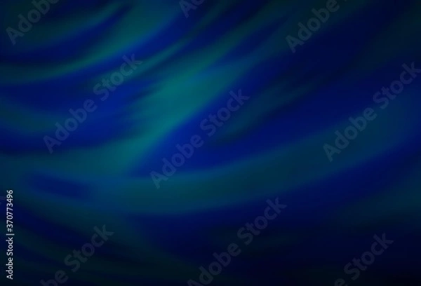 Fototapeta Dark BLUE vector blurred and colored pattern.