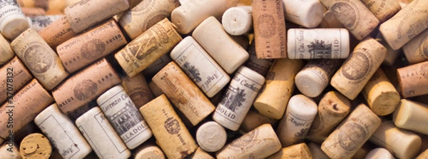 Fototapeta Unsorted corks