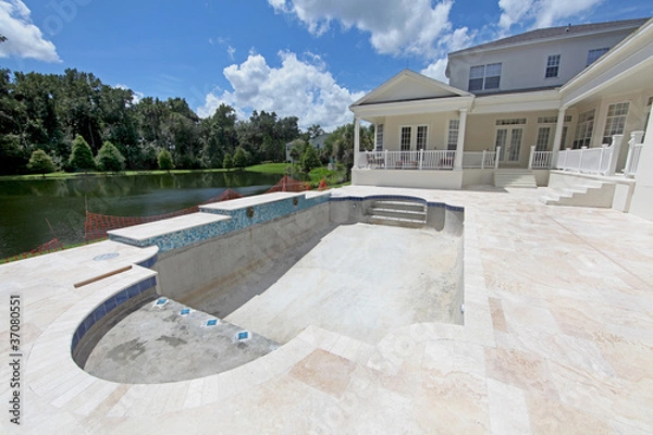 Obraz Pool Construction