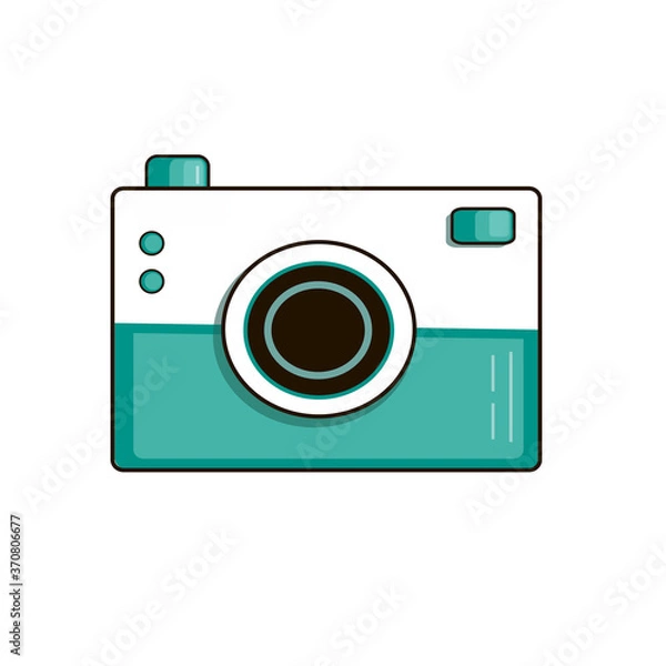 Fototapeta the icon of camera
