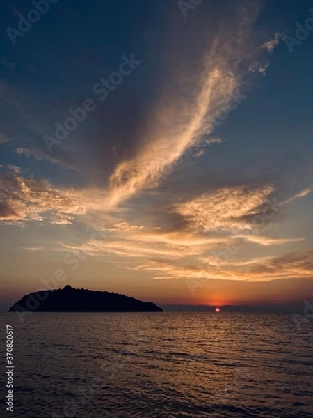 Obraz sunset over the sea