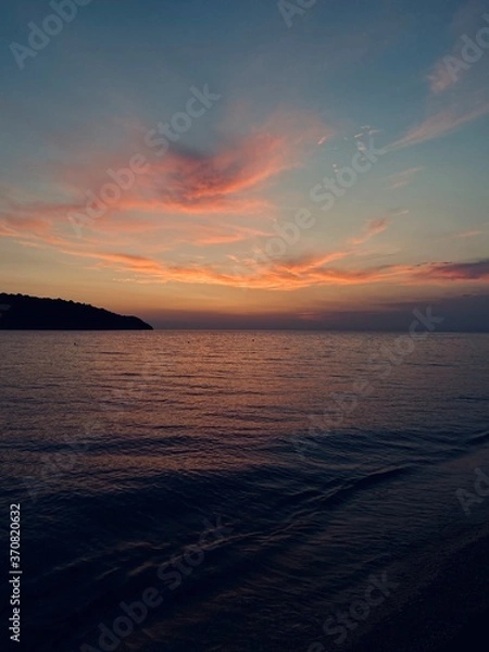 Obraz sunset on the sea