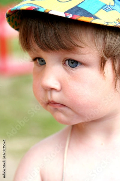 Obraz portrait of a little girl