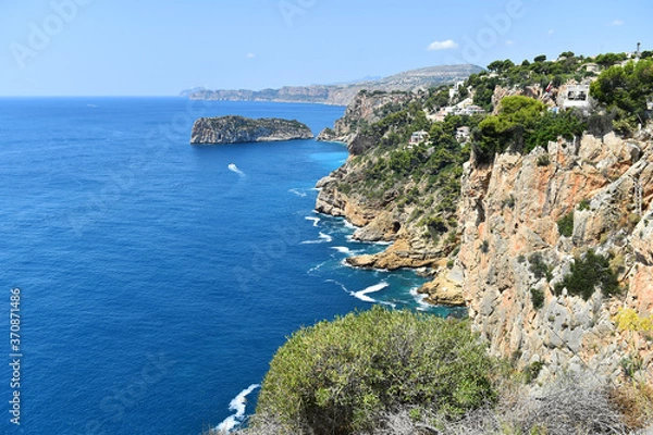 Fototapeta the mediterranean sea on spain