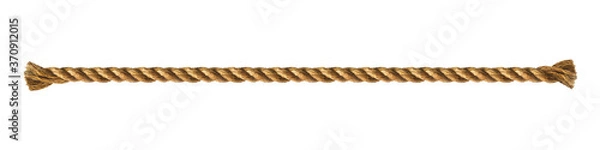 Fototapeta Rope Frame. Vector illustration. White background	
