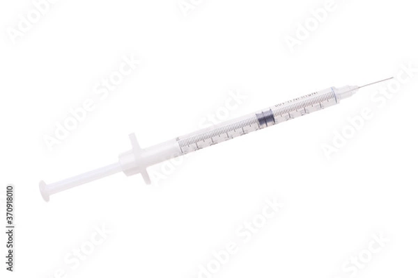 Obraz Empty insulin syringe