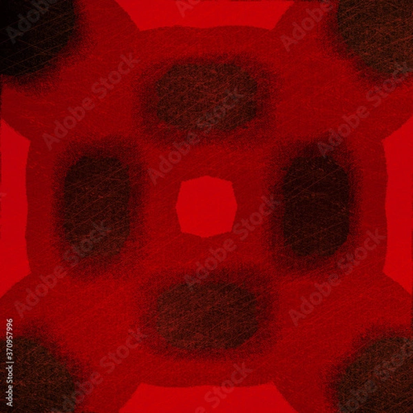 Fototapeta abstract bright red painted background texture