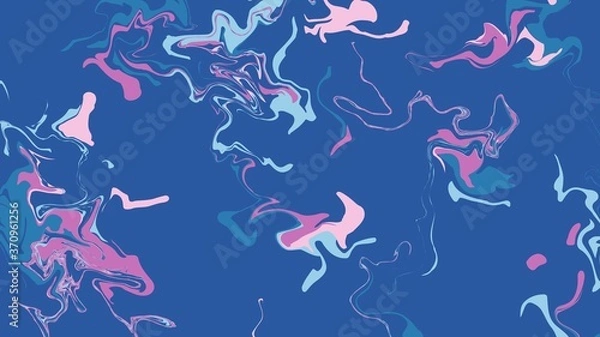Fototapeta Digital marble art and illustration for wallpaper and background using forest color palette