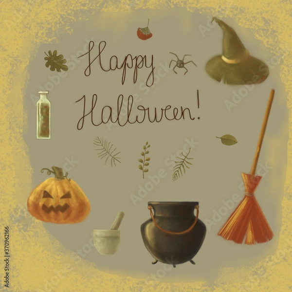 Obraz Helloween background