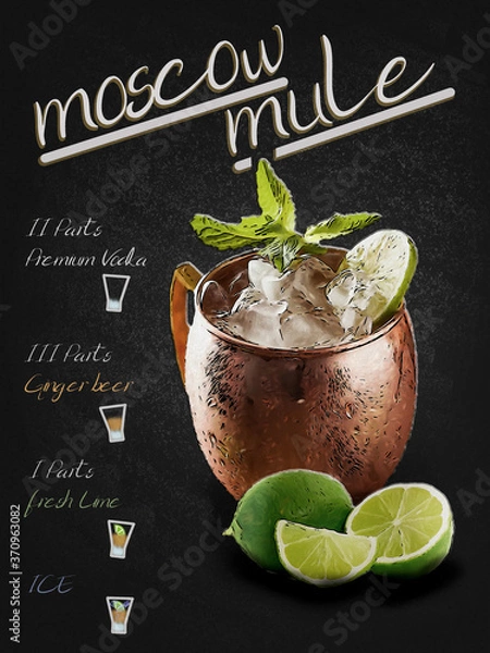 Obraz Moscow Mule Receipe