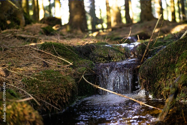 Obraz miniature waterfall