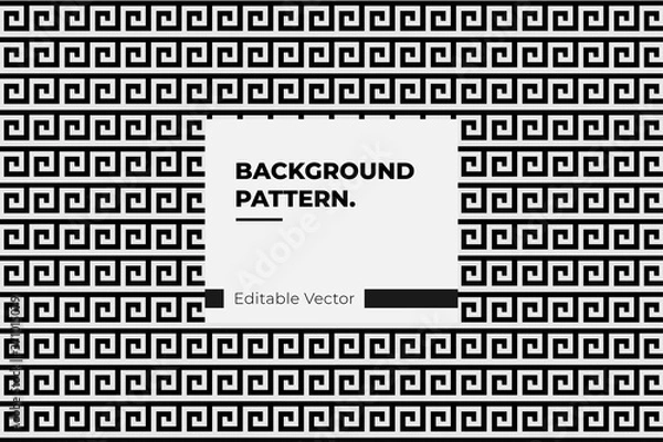 Fototapeta Greek style seamless pattern background