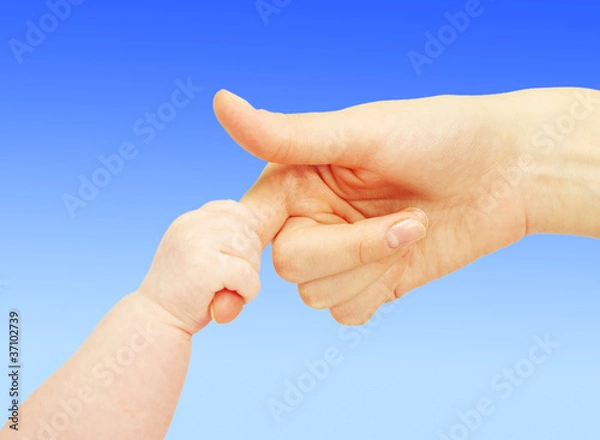 Fototapeta baby hand