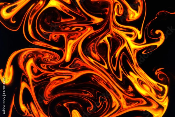 Fototapeta Ebru style background with different patterns in high quality