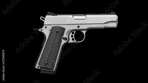 Obraz silver gun 45
