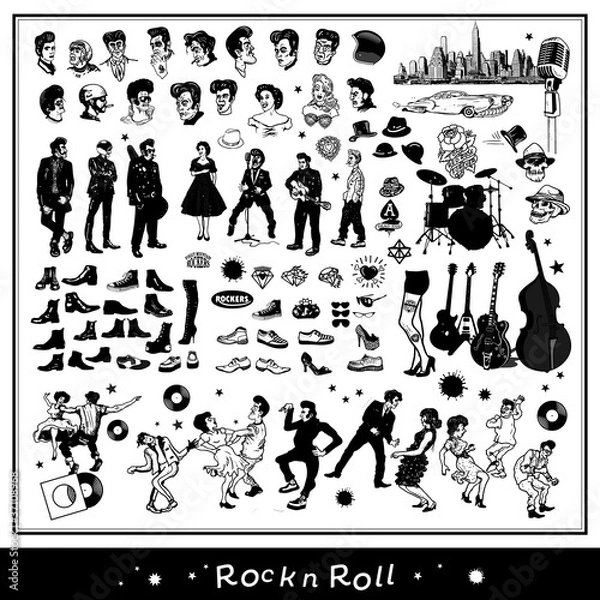 Obraz Rock n Roll