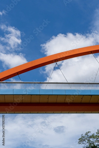 Obraz 青空と大きな橋