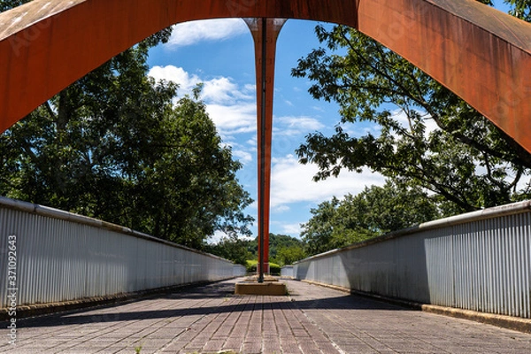 Obraz 青空と大きな橋