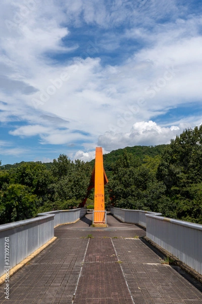 Obraz 青空と大きな橋