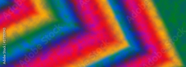Fototapeta An abstract rainbow colored  psychedelic background image.