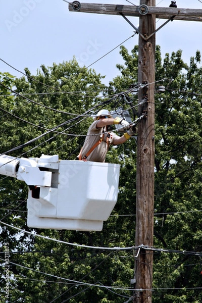 Obraz Lineman - Utility