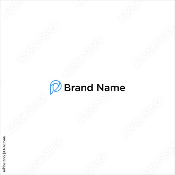 Fototapeta Modern software logo that appeal to developers