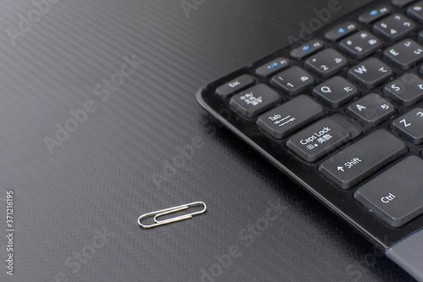 Obraz クリップとキーボード