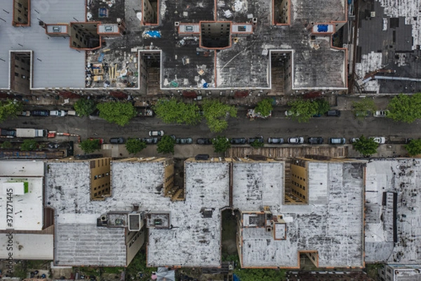 Obraz Overhead bronx street