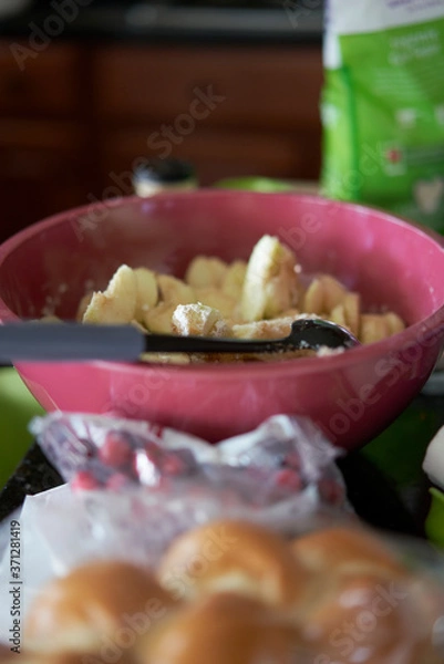 Obraz Apple Mixing bowl