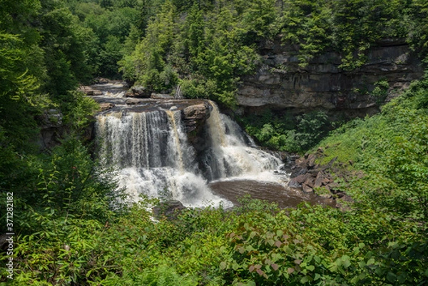 Obraz Black Water Falls