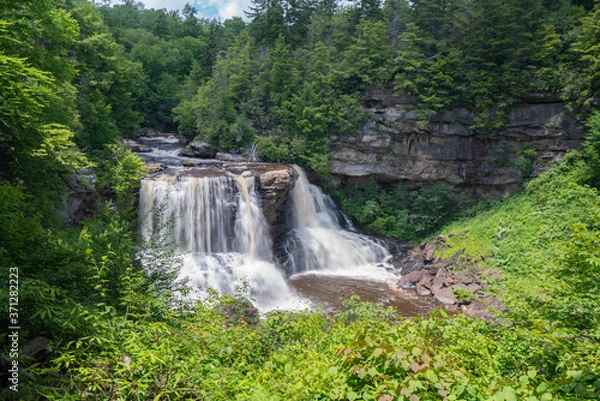 Obraz Black Water Falls