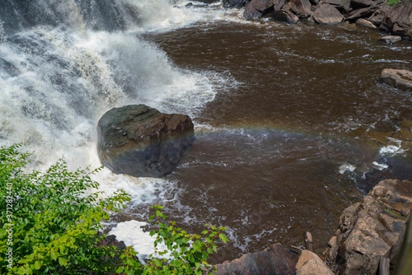 Obraz Black Water Falls