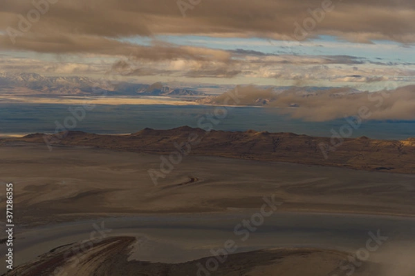Fototapeta Aerial view of mountains 13