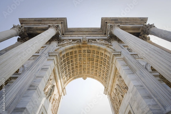 Obraz arco della pace, milano