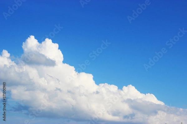 Obraz blue sky clouds, blue sky