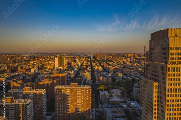 Obraz Rooftops at sunset