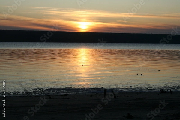 Obraz sunset on the beach