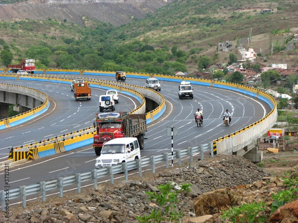 Obraz Krzywe autostradowe
