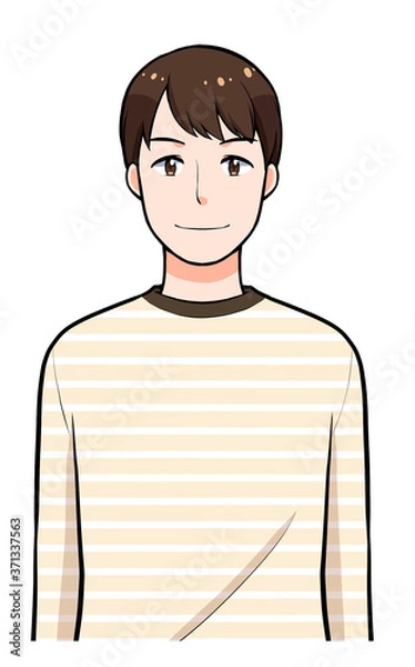 Fototapeta 男性バストアップ