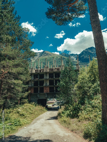 Obraz road in the mountains