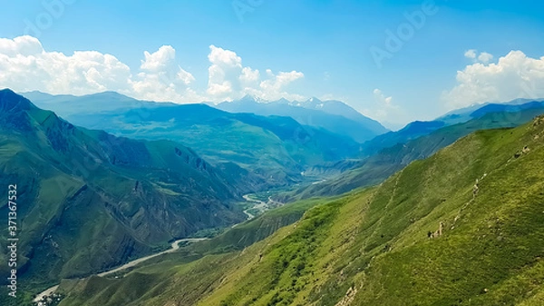 Obraz mountain landscape in the alps