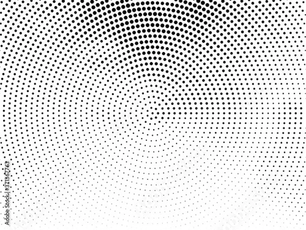 Fototapeta Abstract halftone design decorative background