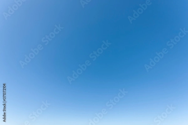 Obraz Clear blue sky. Copy space