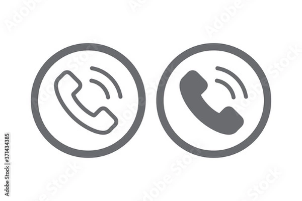 Obraz Phone call symbol for your design, logo, UI